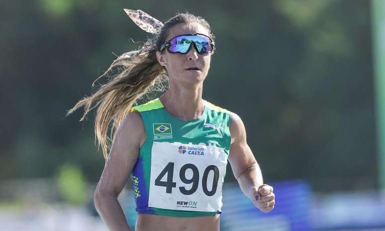 Luisa Giampaoli representou a Seleção Brasileira no Campeonato Ibero-Americano de Atletismo