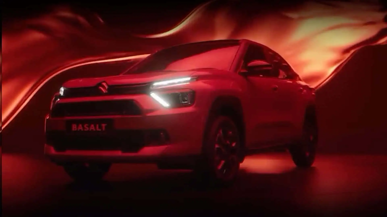 Teaser do novo Citroën Basalt indiano