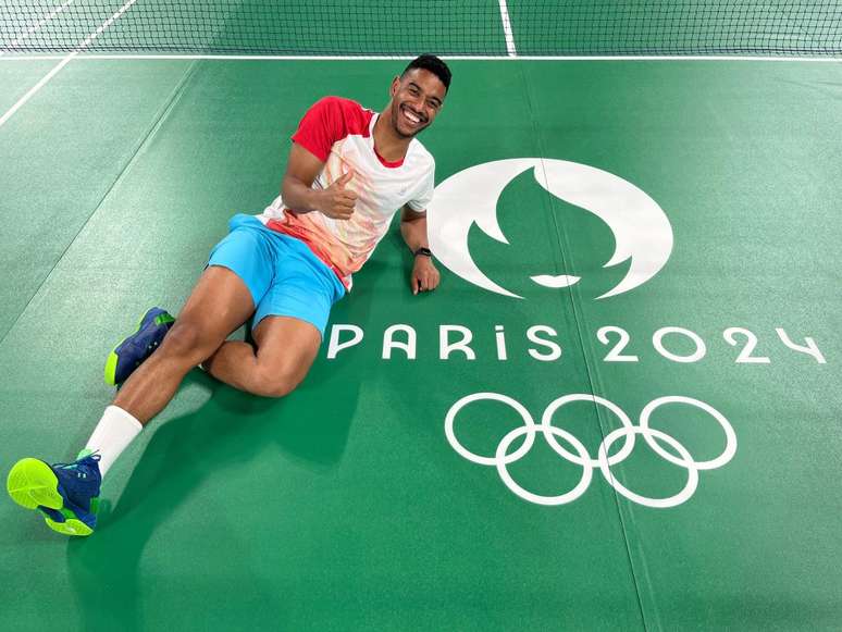 Filho mais velho de Sebastião Dias de Oliveira, o atleta de badminton Ygor Coelho já está em Paris para terceira Olimpíada.