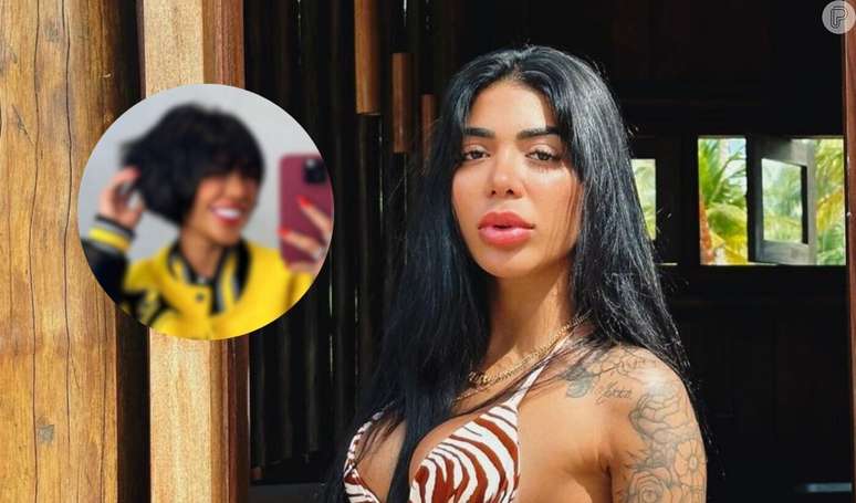 Irmã de Gabigol, Dhiovanna Barbosa radicaliza visual e cabelo curtinho divide opiniões de internautas.