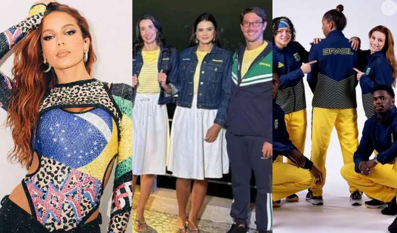 Anitta, Márcia Fu e mais famosos criticam uniforme do Brasil nas Olimpíadas 2024: 'Representa como o atleta é tratado no país'.