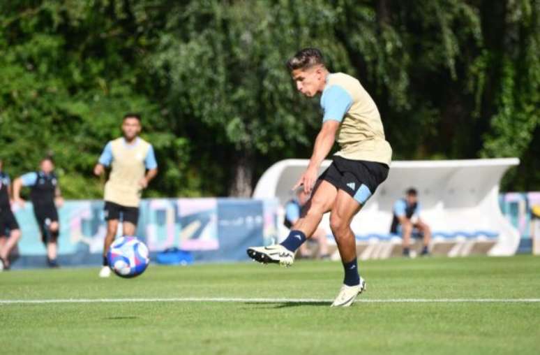 Treino da Argentina olímpica