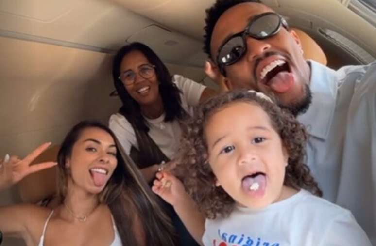 Éder Militão prepara festa de aniversário para Cecília, que completou dois anos no dia 10 de julho –