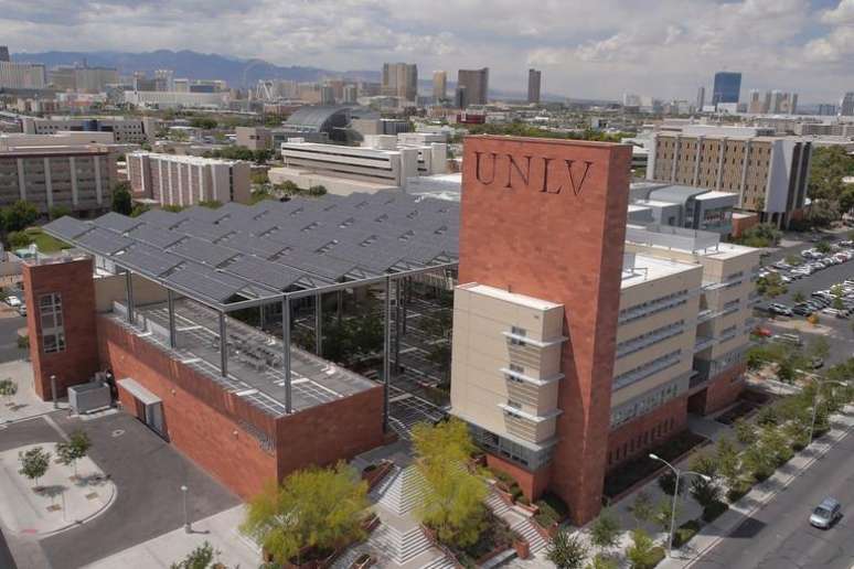 Universidade de Nevada, em Las Vegas, onde Gabriel ia estudar, mas classificação para a Olimpíada Rio 2016 mudou os planos