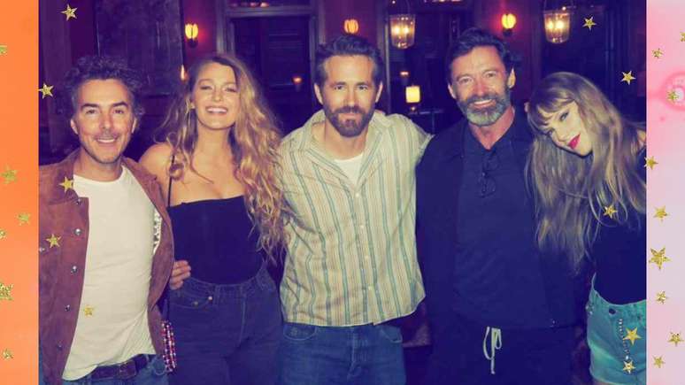 Com foto ao lado do elenco, Taylor Swift exalta "Deadpool e Wolverine": "indescritivelmente incrível"