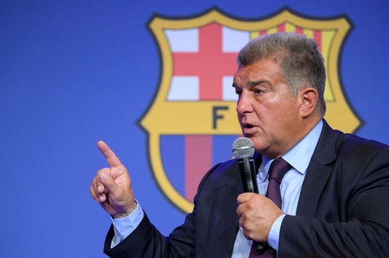 Joan Laporta, presidente do Barcelona