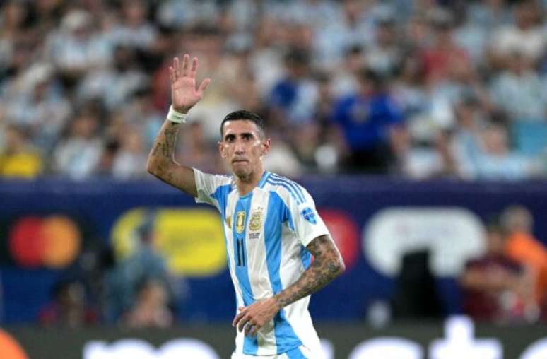 Di María se despediu da seleção da Argentina logo após o título da Copa América, nos EUA –