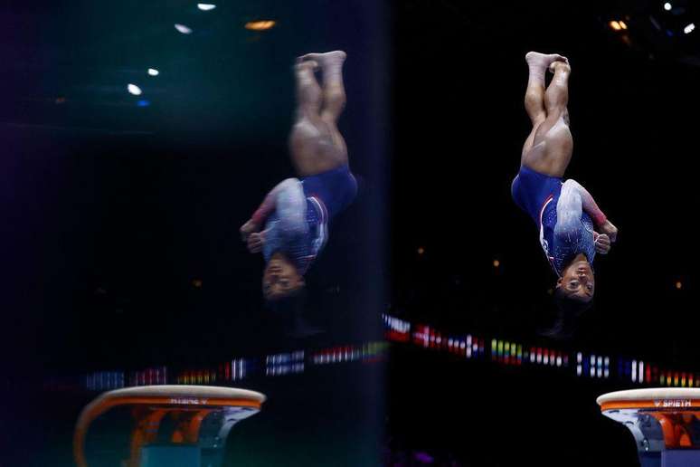 Simone Biles revolucionou a ginástica em todo o mundo.