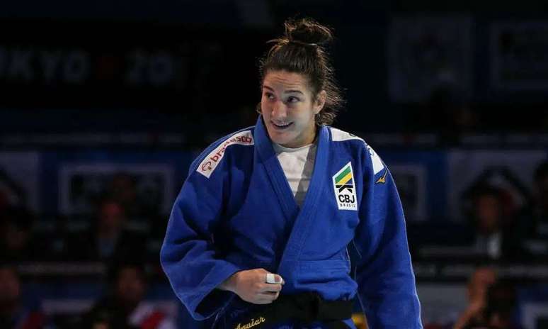 Mayra Aguiar é a esperança do Brasil na categoria meio-pesado feminino nos Jogos Olímpicos de Paris-2024