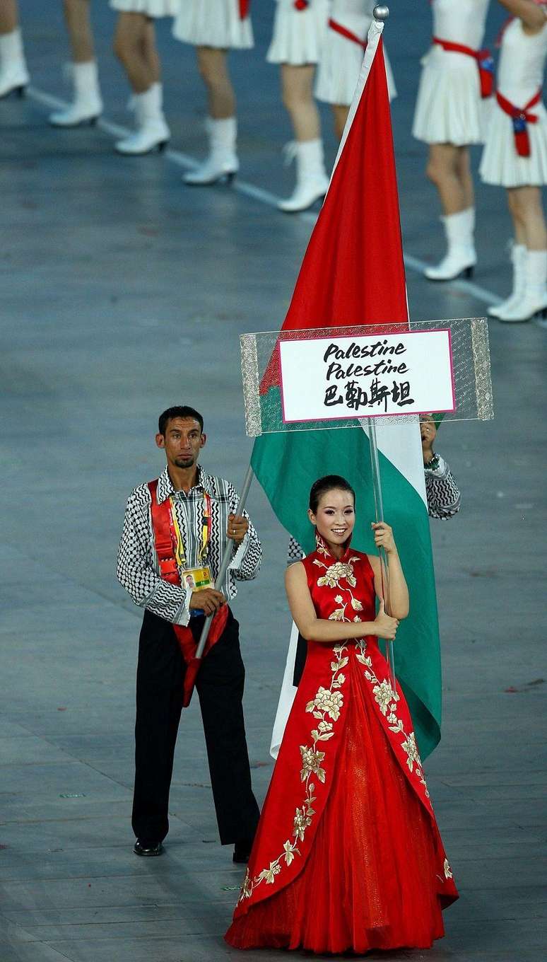 Nader el Masri, aluno de Maraheel, foi porta-bandeira em Pequim 2008