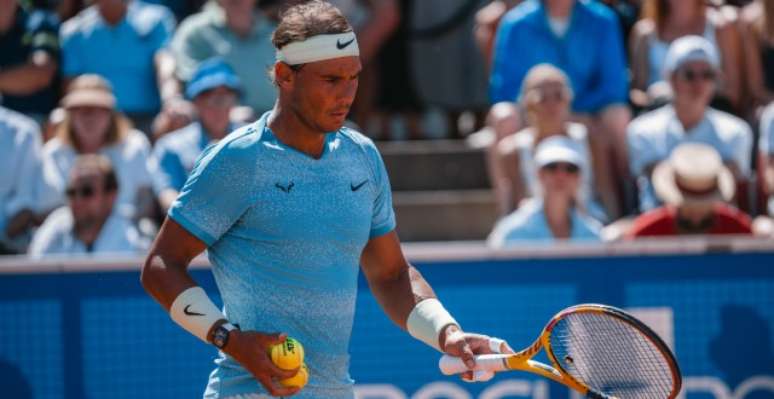 Nadal chateado em Bastad 