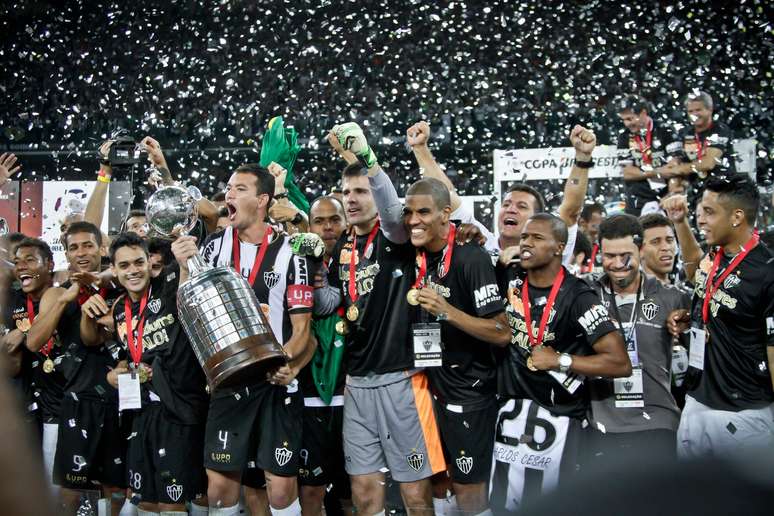 Atlético x Olímpia - no estádio Minas Arena Mineirão - Final da Copa Libertadores 2013 -