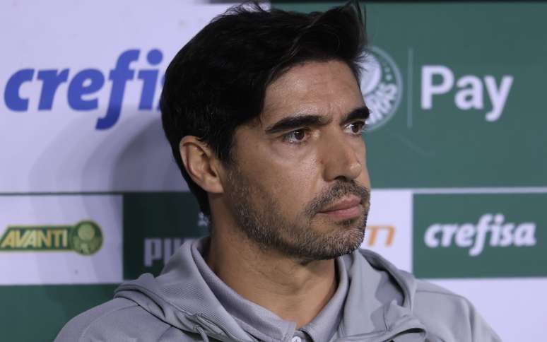 Abel Ferreira em jogo do Palmeiras