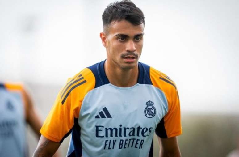 Reinier durante atividade na pré-temporada do Real Madrid –