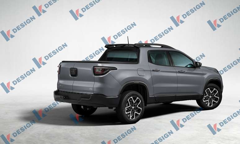 Projeção do novo Fiat Toro 2026 por Kleber Silva