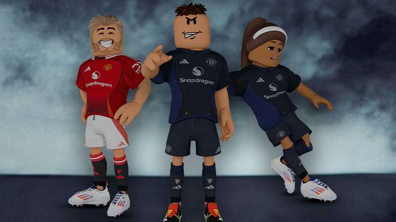 Uniformes do Manchester United na Roblox