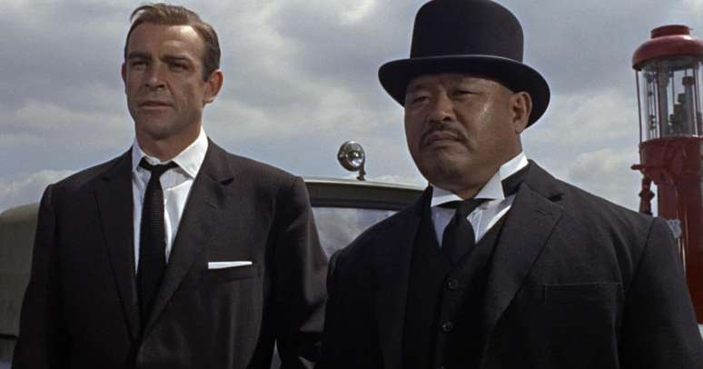 Sean Connery e Harold Sakata