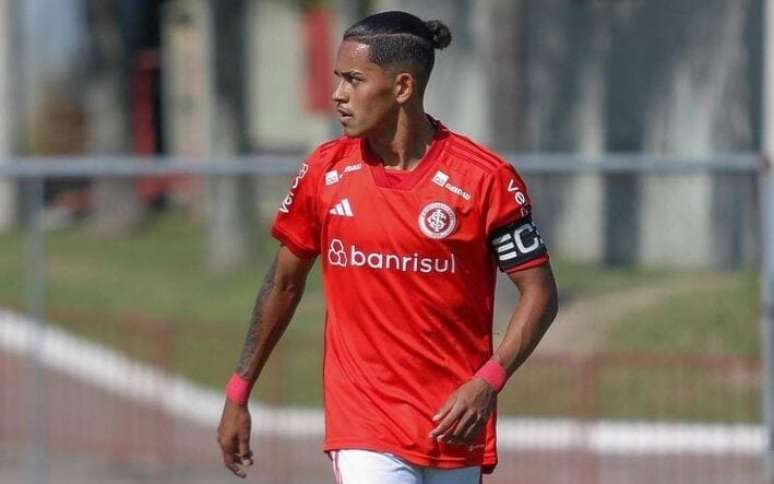 Yago Noel em ação pelo Internacional