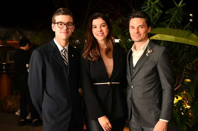 Gustavo Sutter, Fernanda Porphirio e Leandro Copetti, da Clinica Vanité