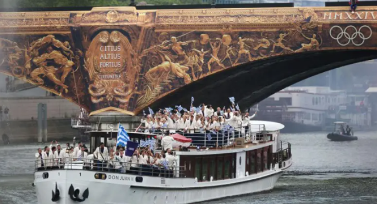 Sena é o cenário da abertura da Olimpíada de Paris