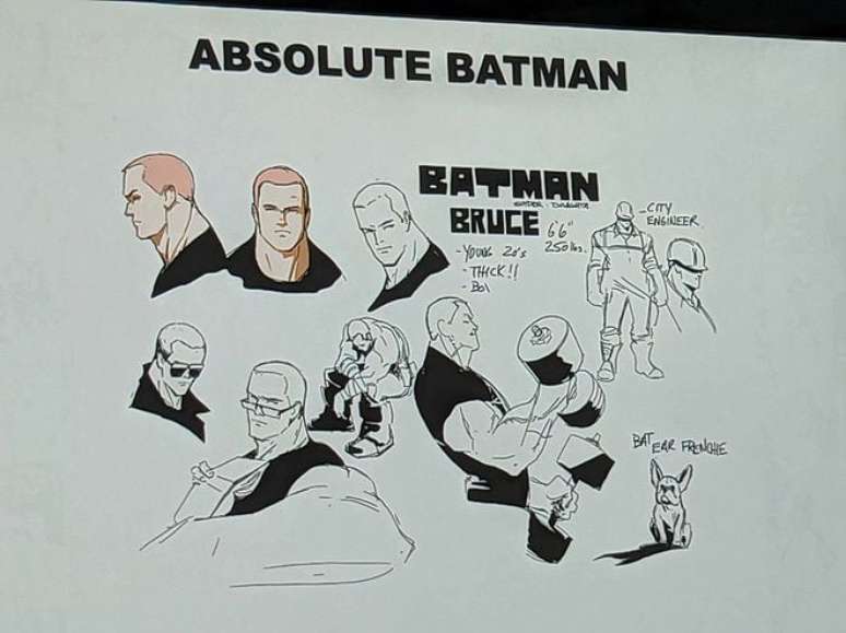 O Absolute Batman será mais parrudo do que o original (Imagem: Reprodução/ScreenRant)