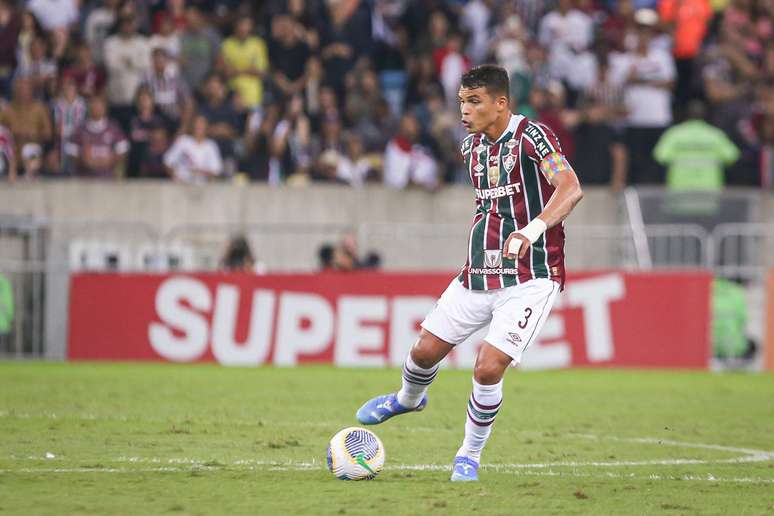 Em 2 jogos de Thiago Silva pelo Fluminense, o time não levou nenhum gol. (FOTO DE MARCELO GONÇALVES / FLUMINENSE FC)