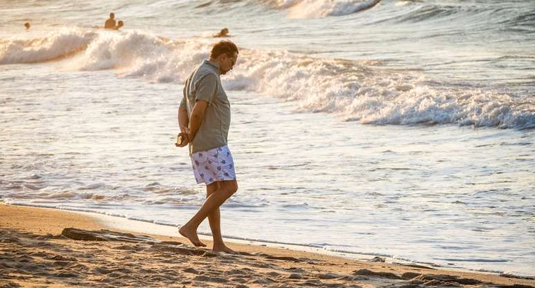 "O mar é a religião da natureza", escreveu o poeta Fernando Pessoa; Geraldo Luís sinalizou forte conexão espiritual com as belezas de Jericoacoara