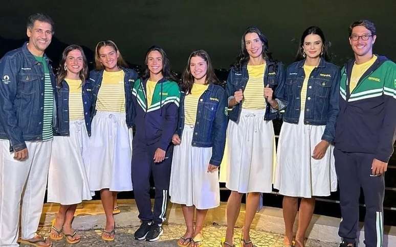 Roupas serão usadas na cerimônia de abertura das Olimpíadas