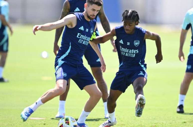 Treino do Arsenal em Los Angeles –