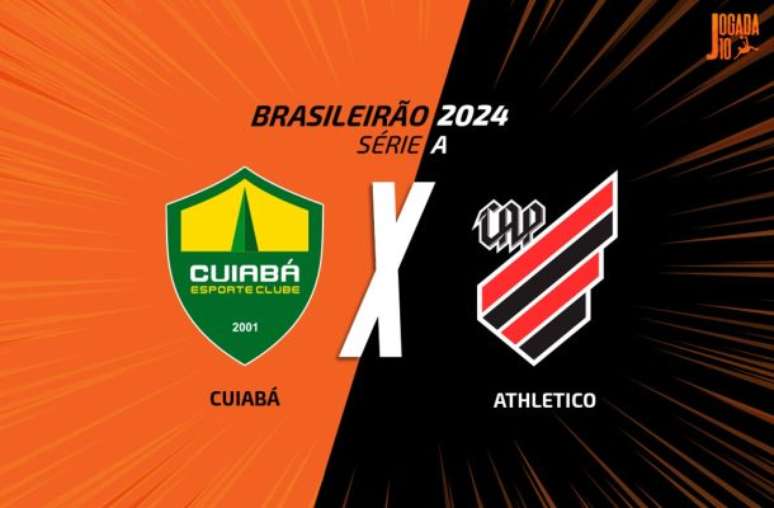 Athletico-PR visita o Cuiabá pela 20ª rodada do Brasileirão –