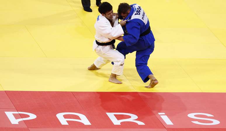 Michel Augusto perdeu para o japonês Ryuju Nagayama no judô masculino