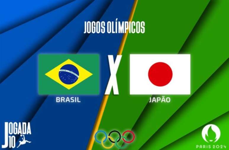 Brasil e Japão se enfrentam na Olimpíada –