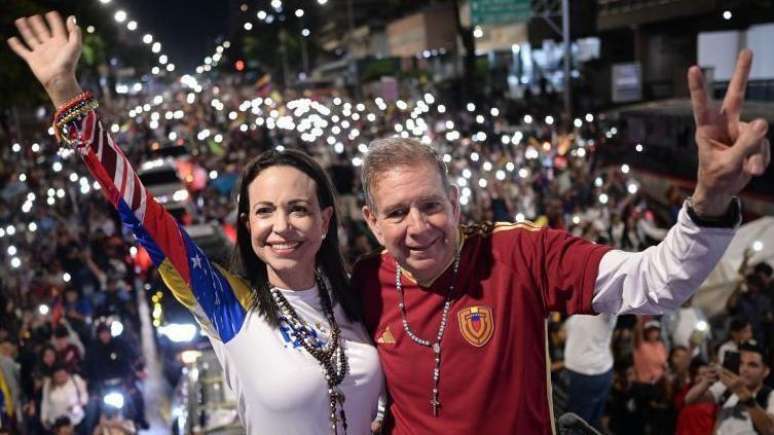 María Corina Machado e Edmundo González Urrutia