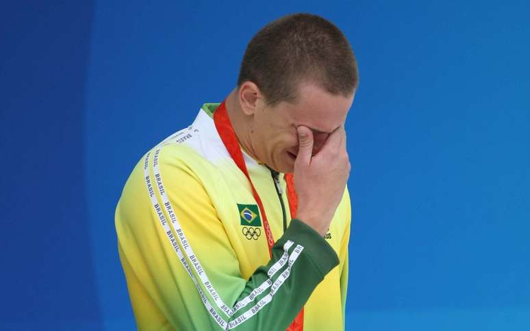 César Cielo conquistou histórica medalha de ouro para o Brasil na natação