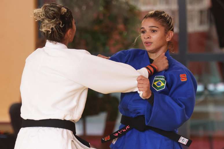 Larissa Pimenta, judoca do Time Brasil, estreia nos Jogos Olímpicos neste domingo