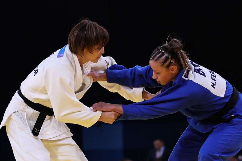 Atleta Natasha Ferreira enfrentou a japonesa Natsumi Tsonoda