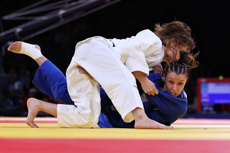 Atleta Natasha Ferreira enfrentou a japonesa Natsumi Tsonoda