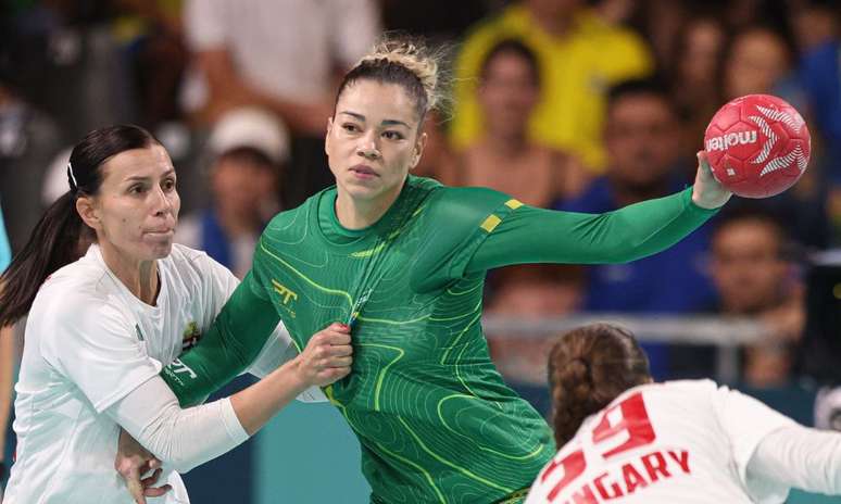 Brasil leva virada no fim para a Hungria no handebol feminino dos Jogos Olímpicos de Paris 2024