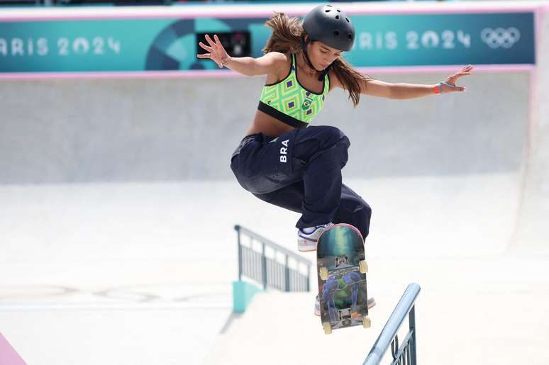 Rayssa Leal fez maior pontuação por manobra individual na história do skate olímpico, até ser superada por Coco Yoshizawa