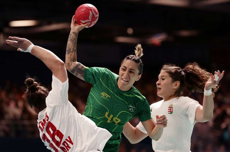 Brazil x  Hungria no handebol femino