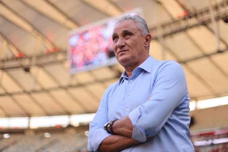 Tite na vitória contra o Atlético-Go