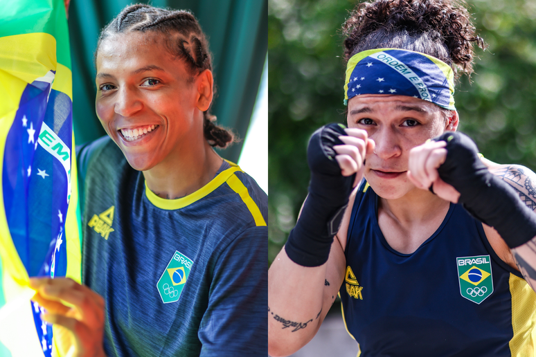 Rafaela Silva e Beatriz Ferreira estreiam pelo Time Brasil nos Jogos de Paris nesta segunda-feira, 29