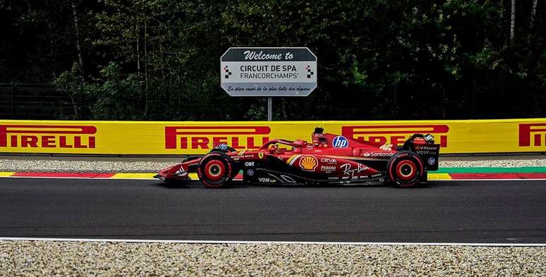 Charles Leclerc larga na frente na Bélgica. Consegue sustentar?