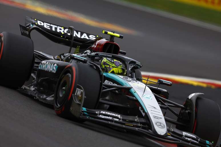 Lewis Hamilton, o vencedor dp GP da Belgica