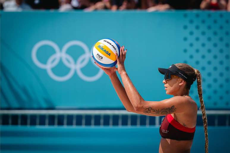 O vôlei de praia é uma das grandes esperanças de medalha do Brasil em Paris 