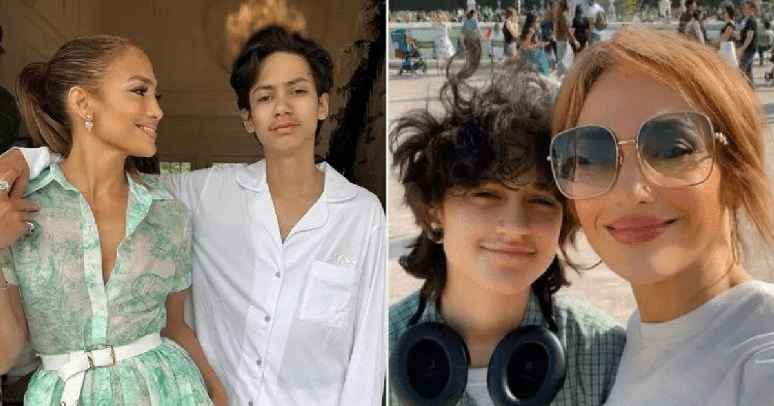 Jennifer Lopez compartilha novas fotos com os filhos gêmeos