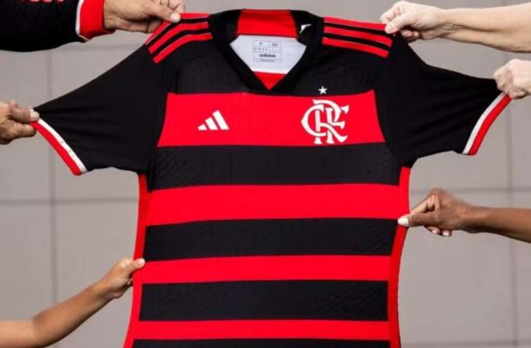 Camisa do Flamengo desta temporada –