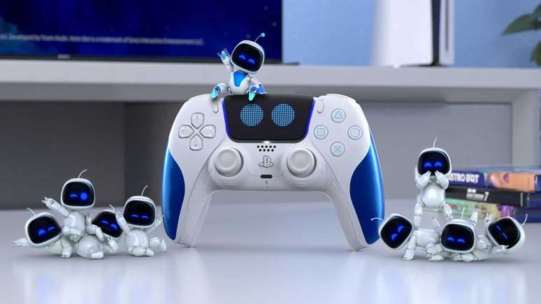 Controle sem fio DualSense de Astro Bot será lançado simultaneamente com o jogo