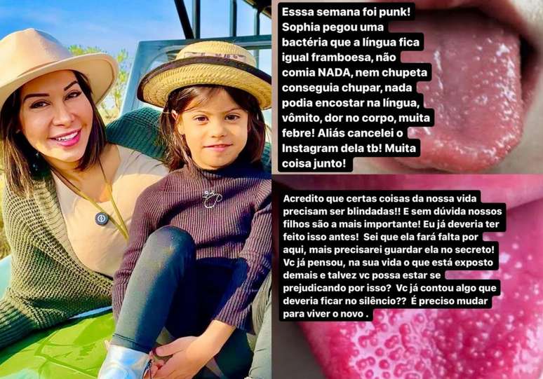 Após filha receber diagnóstico, Maíra Cardi decidiu afastar a pequena das redes sociais