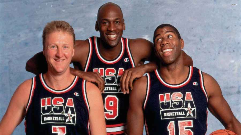 Trio com Michael Jordan levou o ouro em Barcelona